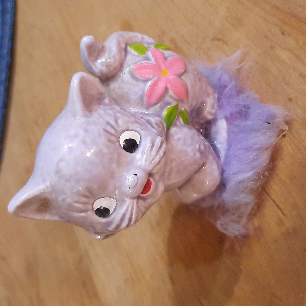 1960s Purple Kitty